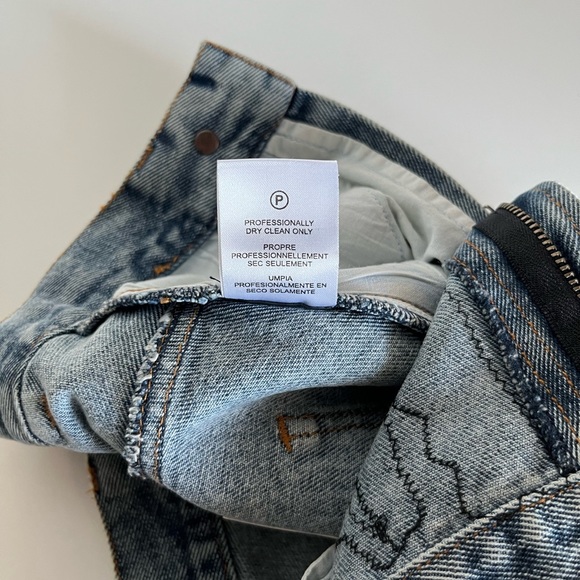 Anthropologie Dhruv Kapoor Sequin Denim Maxi Skirt - Picture 15 of 15